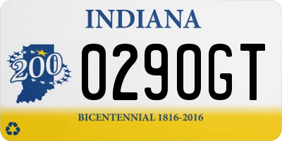 IN license plate 029OGT