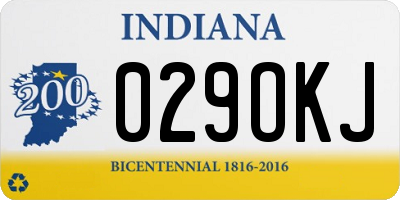 IN license plate 029OKJ