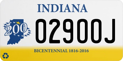 IN license plate 029OOJ