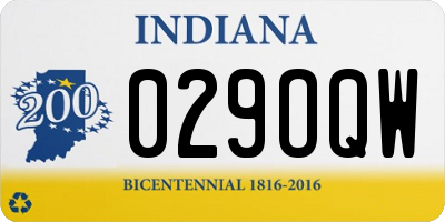 IN license plate 029OQW