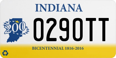 IN license plate 029OTT