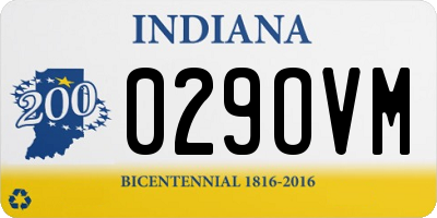 IN license plate 029OVM