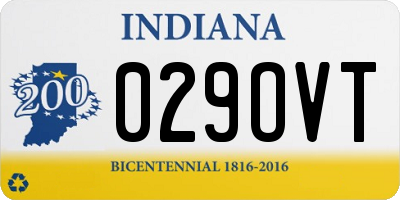 IN license plate 029OVT
