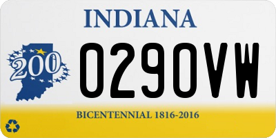 IN license plate 029OVW