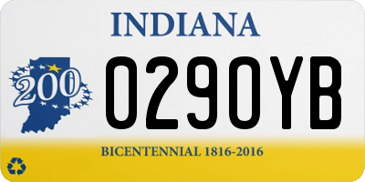 IN license plate 029OYB