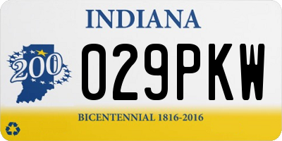IN license plate 029PKW