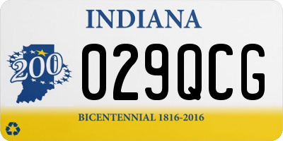 IN license plate 029QCG