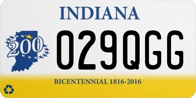 IN license plate 029QGG