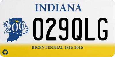 IN license plate 029QLG