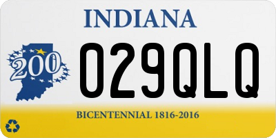 IN license plate 029QLQ