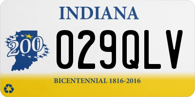 IN license plate 029QLV