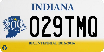 IN license plate 029TMQ