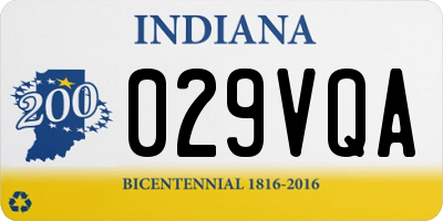 IN license plate 029VQA