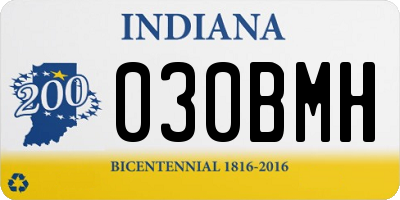 IN license plate 030BMH