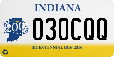 IN license plate 030CQQ