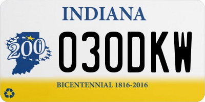 IN license plate 030DKW