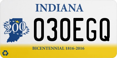 IN license plate 030EGQ