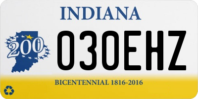 IN license plate 030EHZ