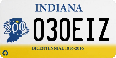 IN license plate 030EIZ