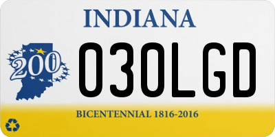 IN license plate 030LGD