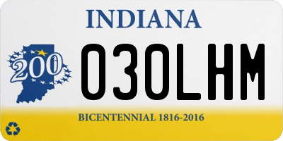 IN license plate 030LHM