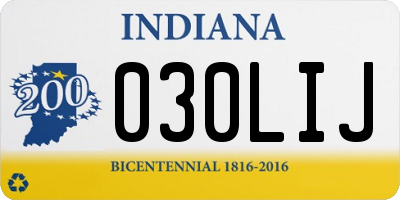 IN license plate 030LIJ