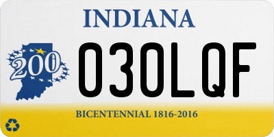 IN license plate 030LQF