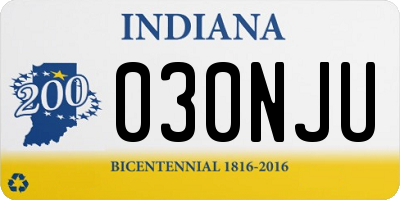 IN license plate 030NJU