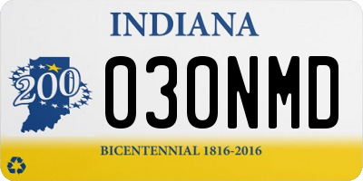 IN license plate 030NMD