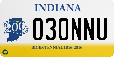 IN license plate 030NNU