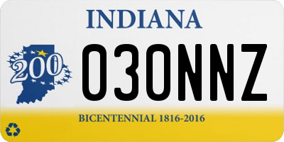 IN license plate 030NNZ