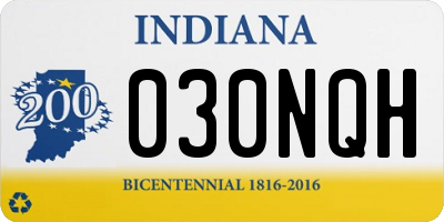 IN license plate 030NQH