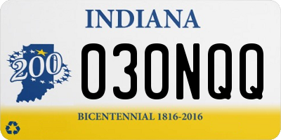 IN license plate 030NQQ