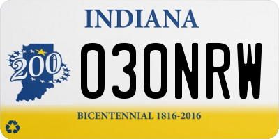 IN license plate 030NRW
