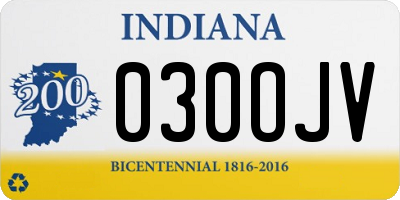 IN license plate 030OJV