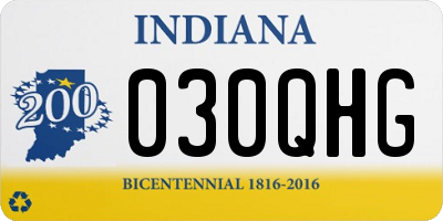 IN license plate 030QHG