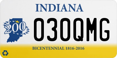 IN license plate 030QMG