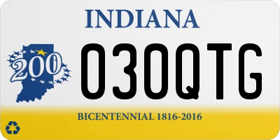 IN license plate 030QTG