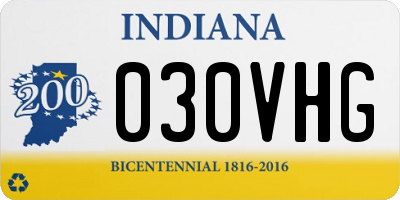 IN license plate 030VHG