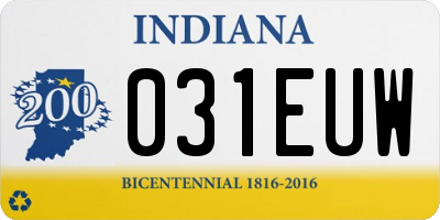 IN license plate 031EUW