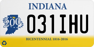 IN license plate 031IHU