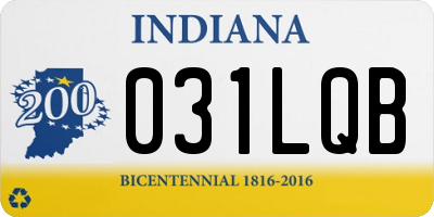 IN license plate 031LQB