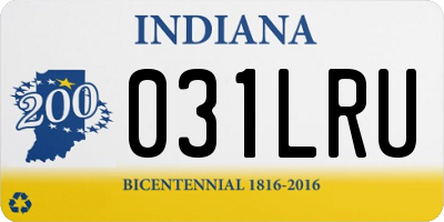 IN license plate 031LRU