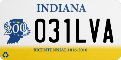 IN license plate 031LVA