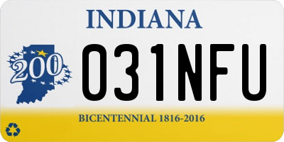 IN license plate 031NFU