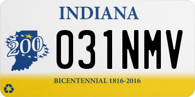 IN license plate 031NMV
