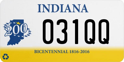 IN license plate 031QQ