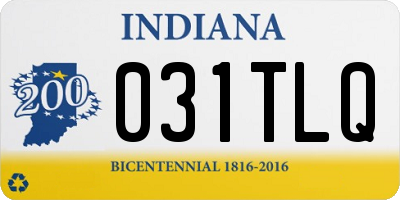 IN license plate 031TLQ