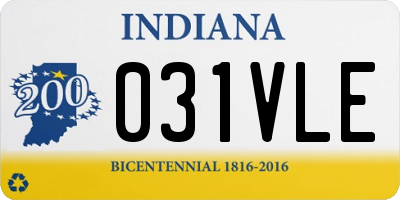 IN license plate 031VLE