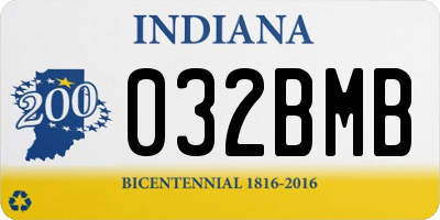 IN license plate 032BMB